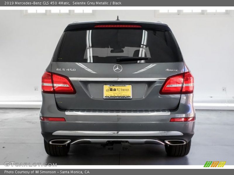 Selenite Grey Metallic / Black 2019 Mercedes-Benz GLS 450 4Matic