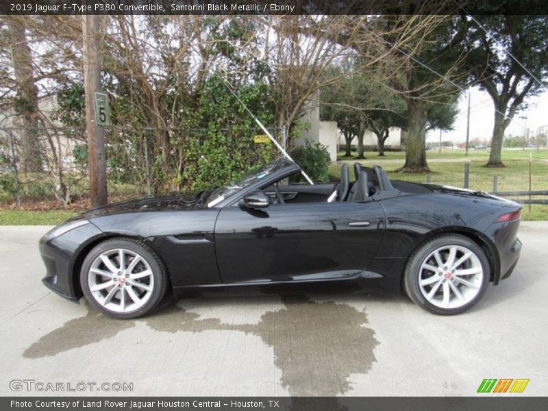  2019 F-Type P380 Convertible Santorini Black Metallic