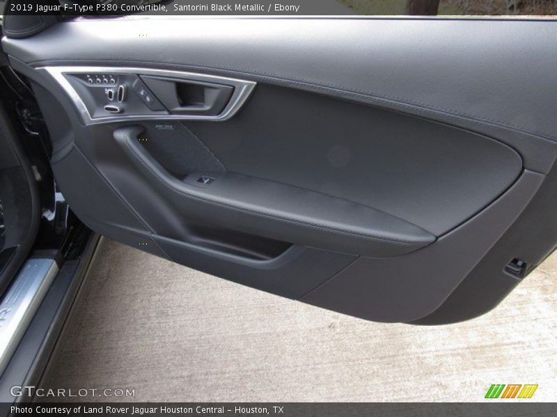 Santorini Black Metallic / Ebony 2019 Jaguar F-Type P380 Convertible