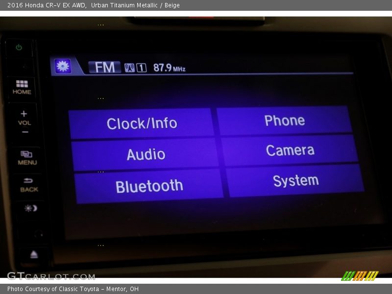 Urban Titanium Metallic / Beige 2016 Honda CR-V EX AWD