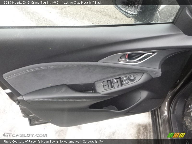 Machine Gray Metallic / Black 2019 Mazda CX-3 Grand Touring AWD