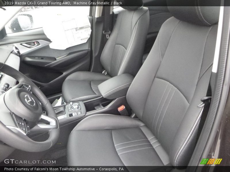 Machine Gray Metallic / Black 2019 Mazda CX-3 Grand Touring AWD