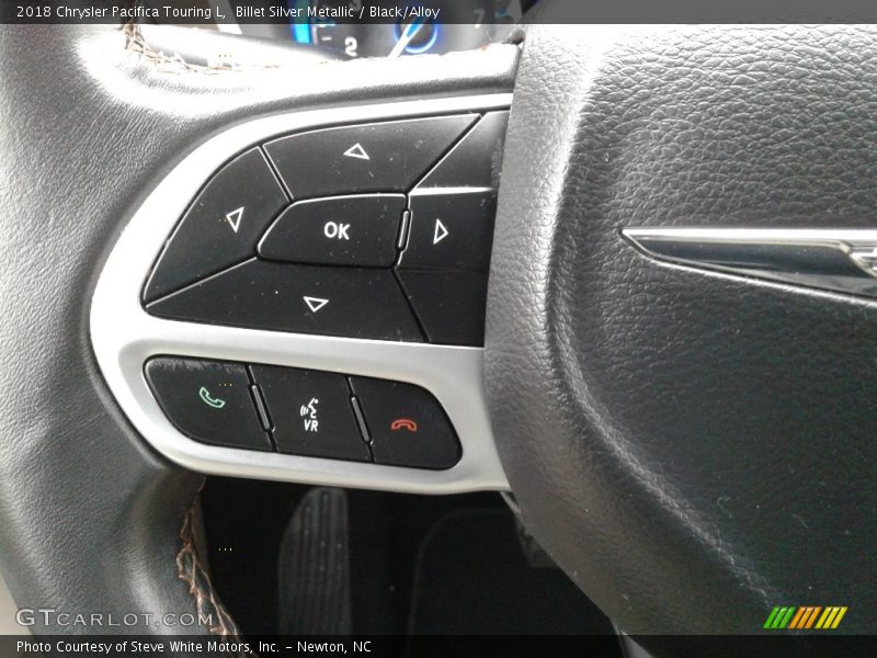 Billet Silver Metallic / Black/Alloy 2018 Chrysler Pacifica Touring L
