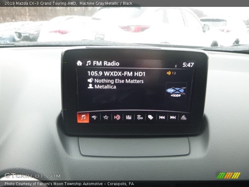 Machine Gray Metallic / Black 2019 Mazda CX-3 Grand Touring AWD