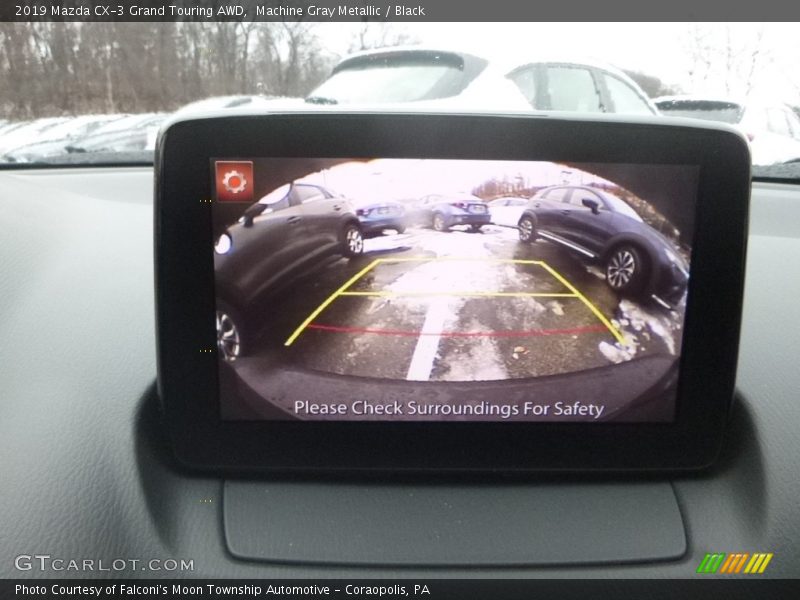 Machine Gray Metallic / Black 2019 Mazda CX-3 Grand Touring AWD