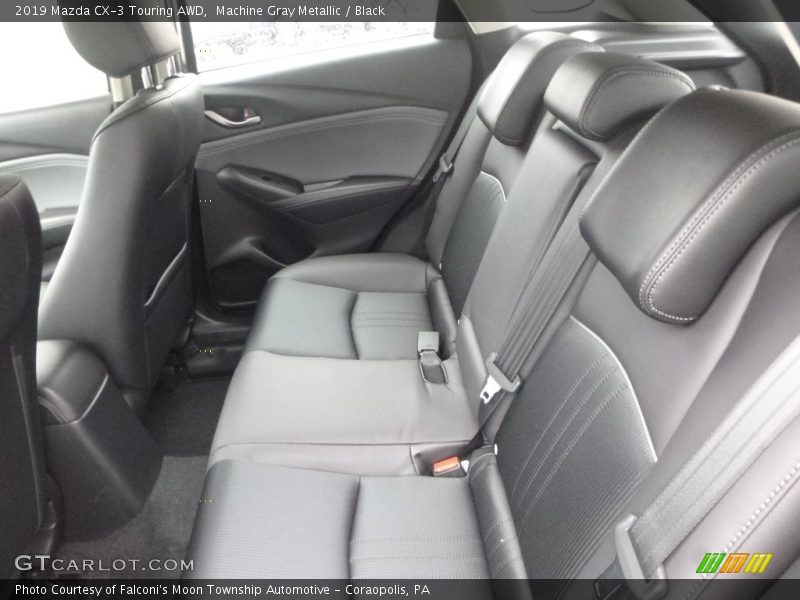 Machine Gray Metallic / Black 2019 Mazda CX-3 Touring AWD