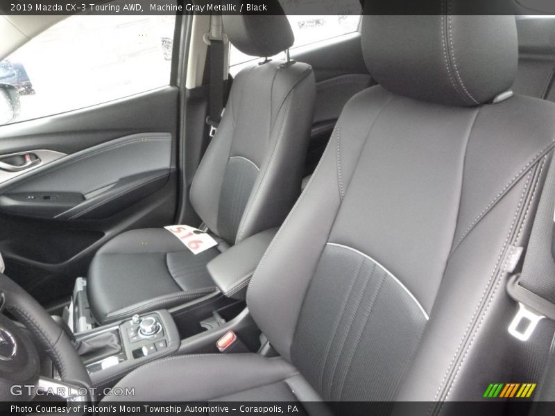 Machine Gray Metallic / Black 2019 Mazda CX-3 Touring AWD
