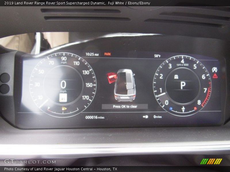 Fuji White / Ebony/Ebony 2019 Land Rover Range Rover Sport Supercharged Dynamic