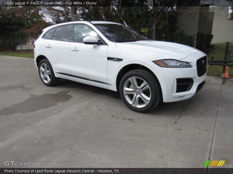 Fuji White / Ebony 2019 Jaguar F-PACE R-Sport AWD