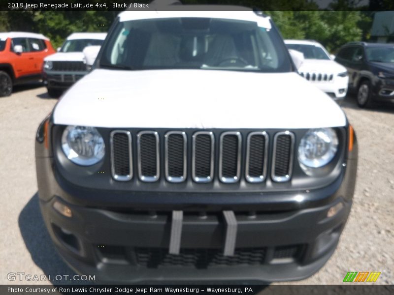 Black / Black 2018 Jeep Renegade Latitude 4x4