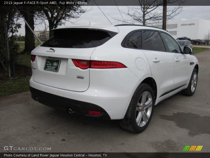 Fuji White / Ebony 2019 Jaguar F-PACE R-Sport AWD