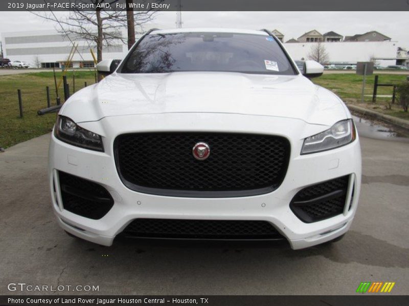 Fuji White / Ebony 2019 Jaguar F-PACE R-Sport AWD