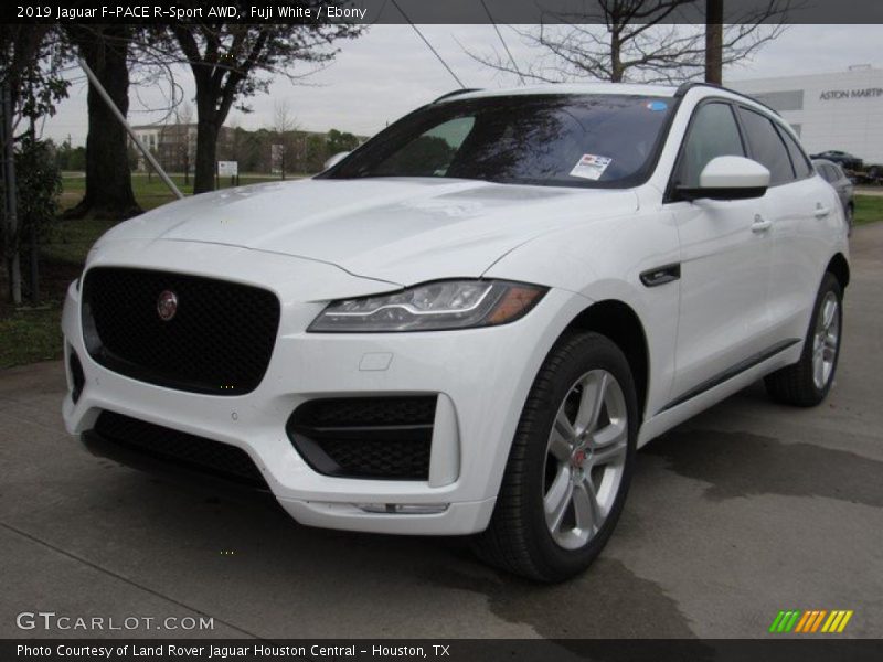 Fuji White / Ebony 2019 Jaguar F-PACE R-Sport AWD