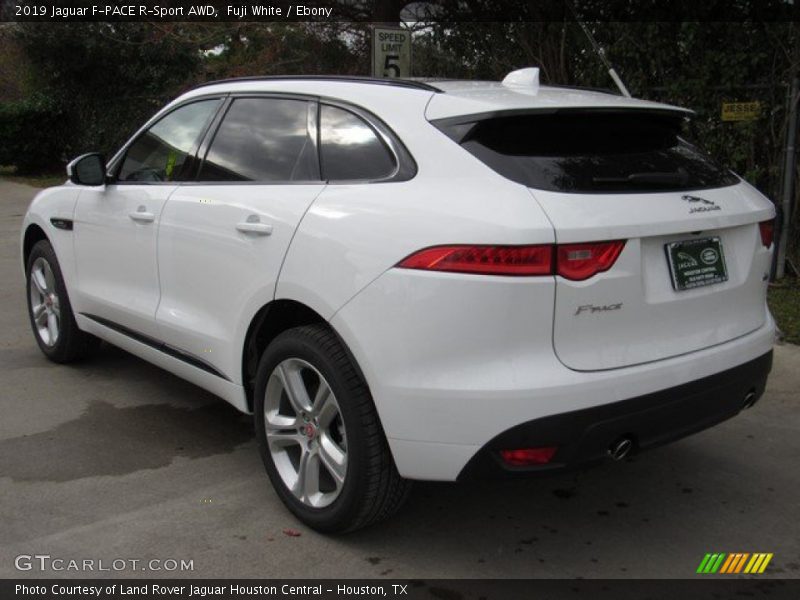 Fuji White / Ebony 2019 Jaguar F-PACE R-Sport AWD