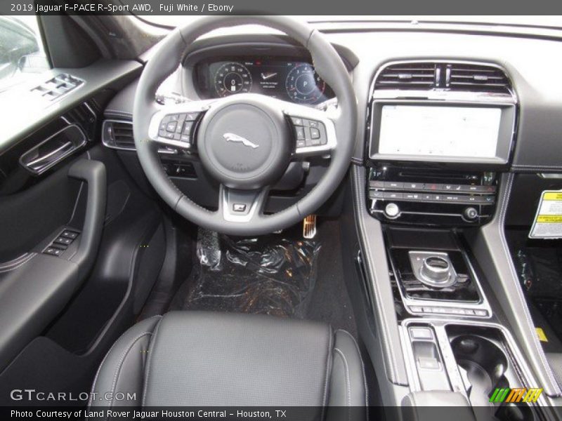 Fuji White / Ebony 2019 Jaguar F-PACE R-Sport AWD
