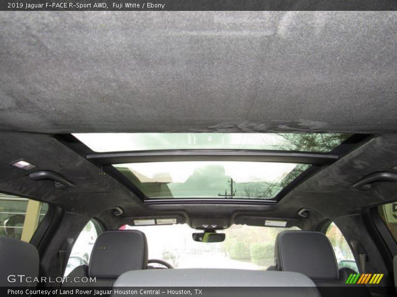Fuji White / Ebony 2019 Jaguar F-PACE R-Sport AWD