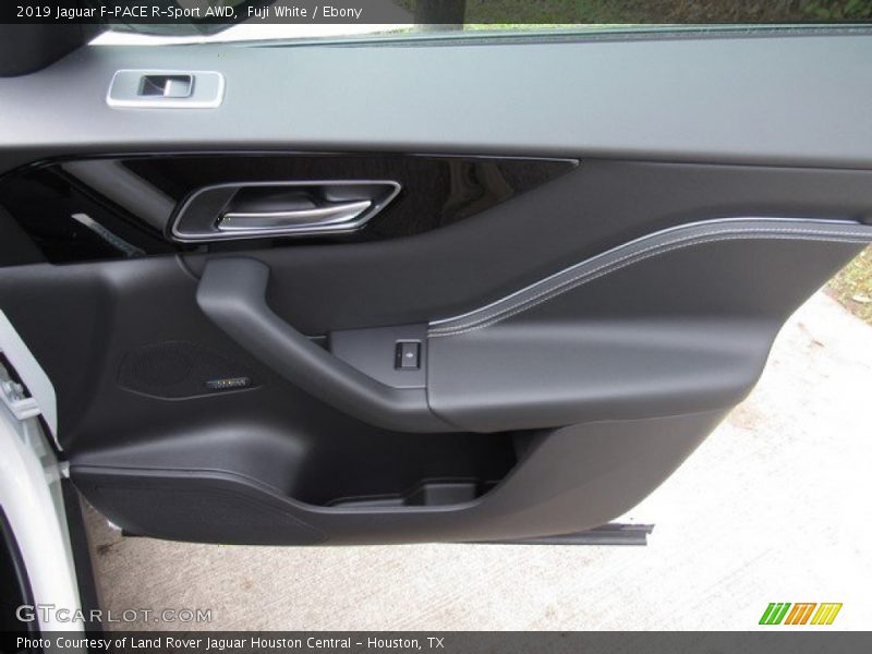 Fuji White / Ebony 2019 Jaguar F-PACE R-Sport AWD