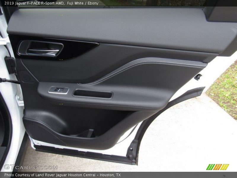 Fuji White / Ebony 2019 Jaguar F-PACE R-Sport AWD