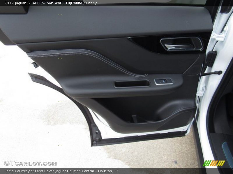 Fuji White / Ebony 2019 Jaguar F-PACE R-Sport AWD