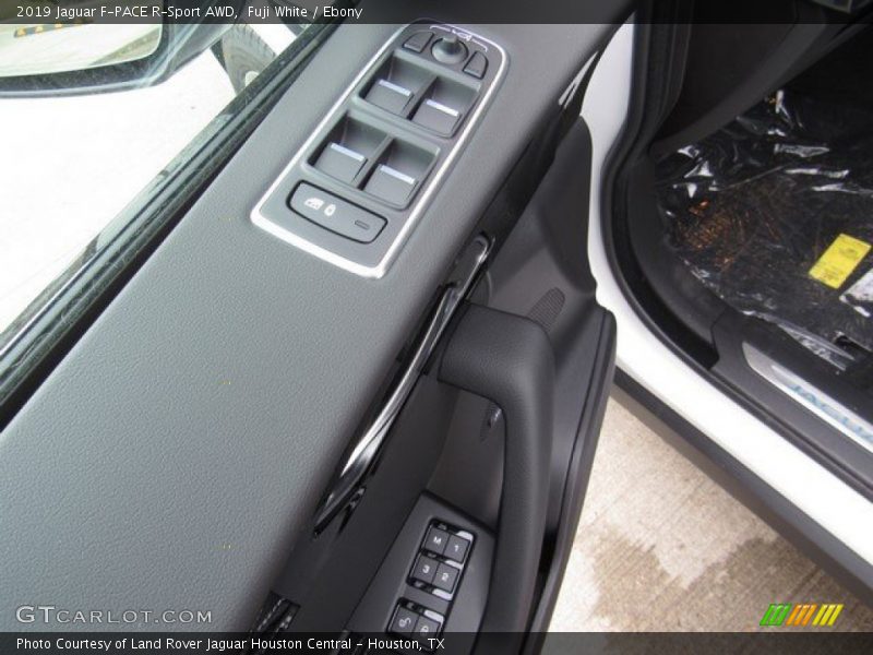 Fuji White / Ebony 2019 Jaguar F-PACE R-Sport AWD