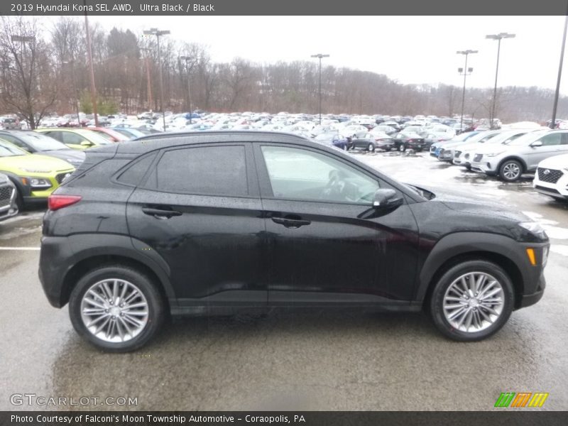 Ultra Black / Black 2019 Hyundai Kona SEL AWD