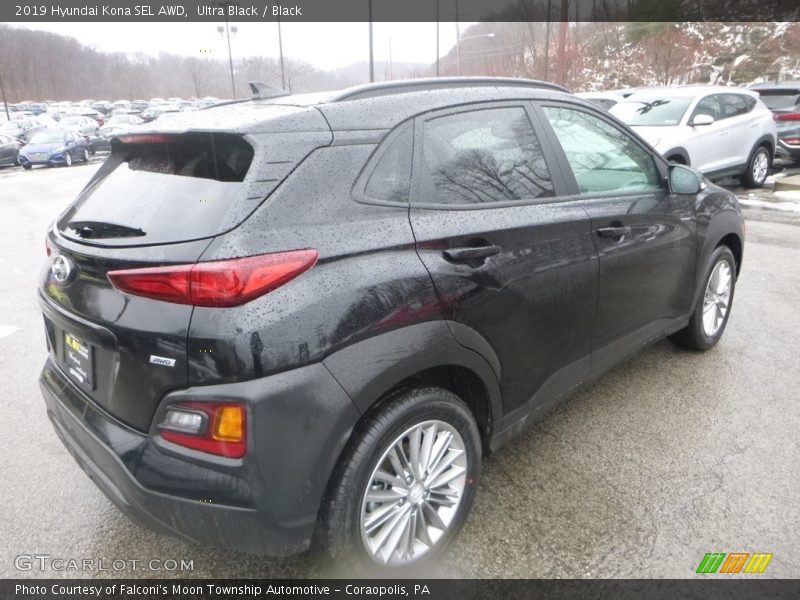 Ultra Black / Black 2019 Hyundai Kona SEL AWD