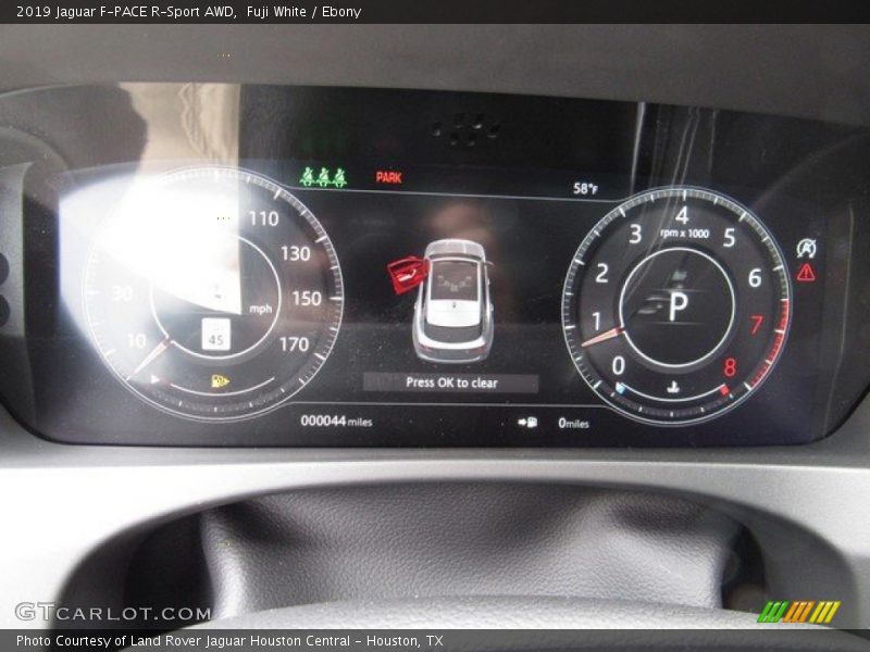 Fuji White / Ebony 2019 Jaguar F-PACE R-Sport AWD