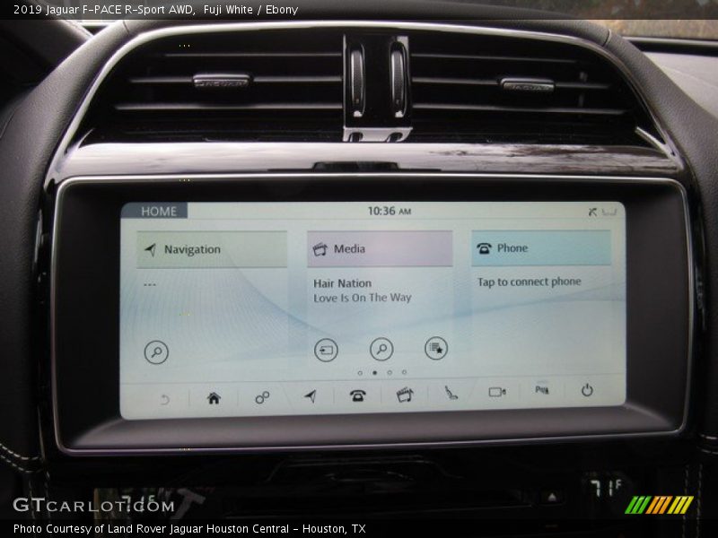 Fuji White / Ebony 2019 Jaguar F-PACE R-Sport AWD