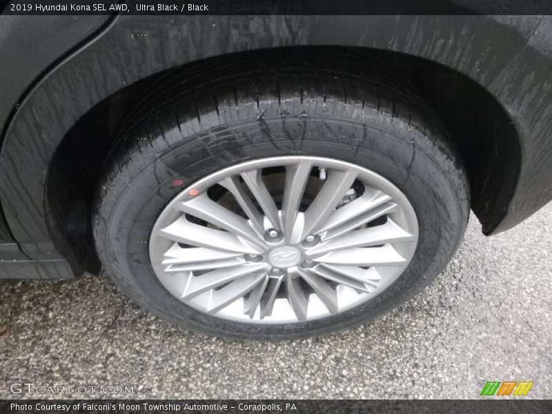 Ultra Black / Black 2019 Hyundai Kona SEL AWD