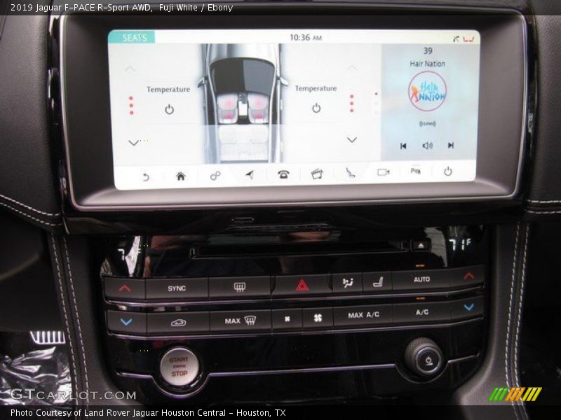 Fuji White / Ebony 2019 Jaguar F-PACE R-Sport AWD