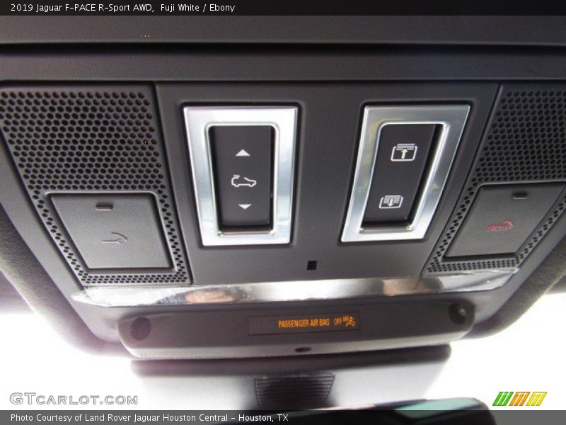 Fuji White / Ebony 2019 Jaguar F-PACE R-Sport AWD