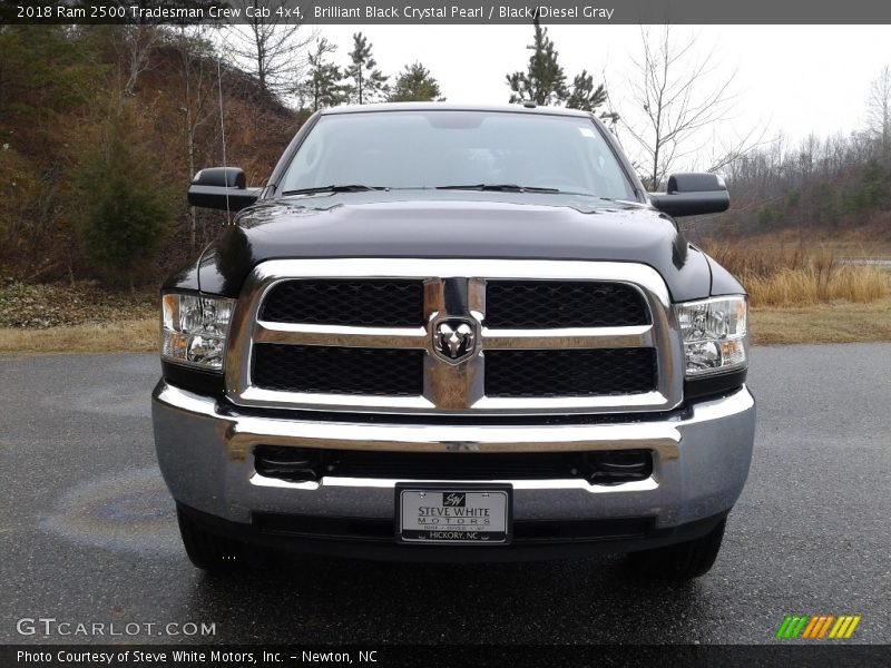 Brilliant Black Crystal Pearl / Black/Diesel Gray 2018 Ram 2500 Tradesman Crew Cab 4x4