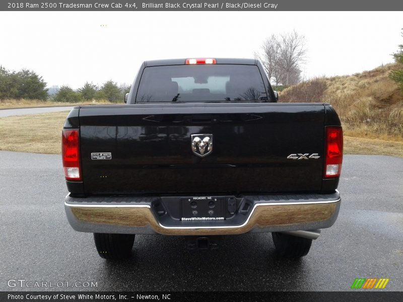 Brilliant Black Crystal Pearl / Black/Diesel Gray 2018 Ram 2500 Tradesman Crew Cab 4x4