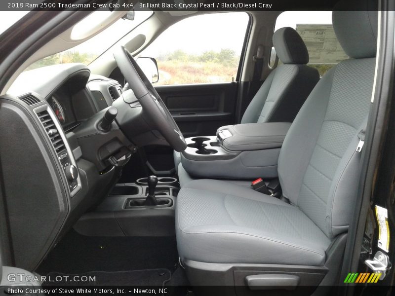 Brilliant Black Crystal Pearl / Black/Diesel Gray 2018 Ram 2500 Tradesman Crew Cab 4x4