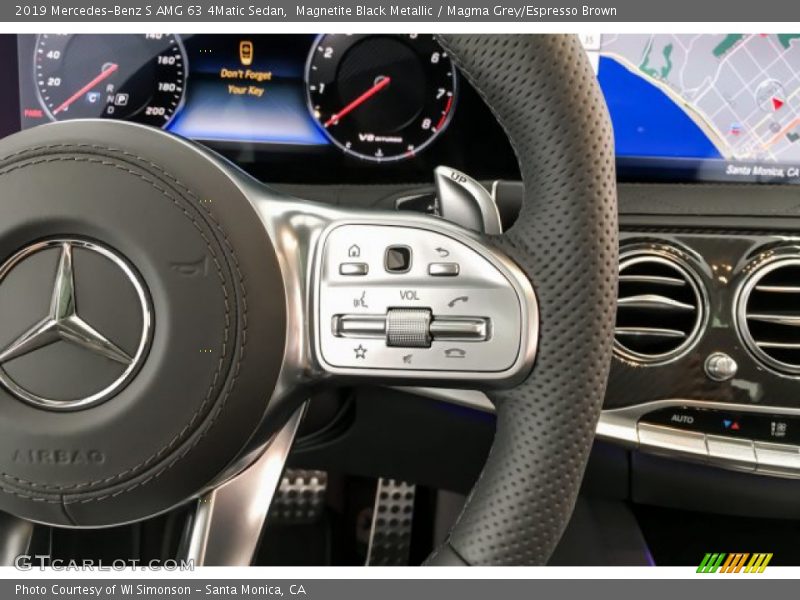  2019 S AMG 63 4Matic Sedan Steering Wheel