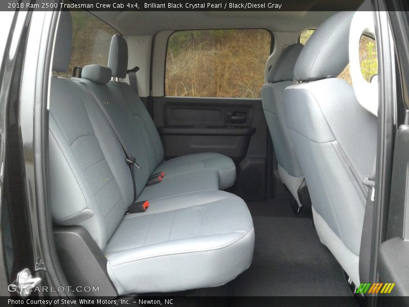Brilliant Black Crystal Pearl / Black/Diesel Gray 2018 Ram 2500 Tradesman Crew Cab 4x4
