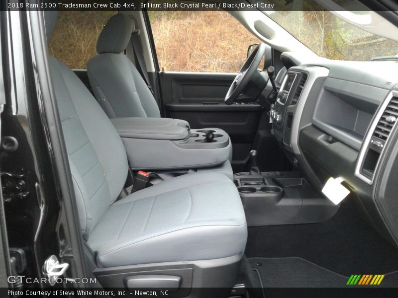 Brilliant Black Crystal Pearl / Black/Diesel Gray 2018 Ram 2500 Tradesman Crew Cab 4x4