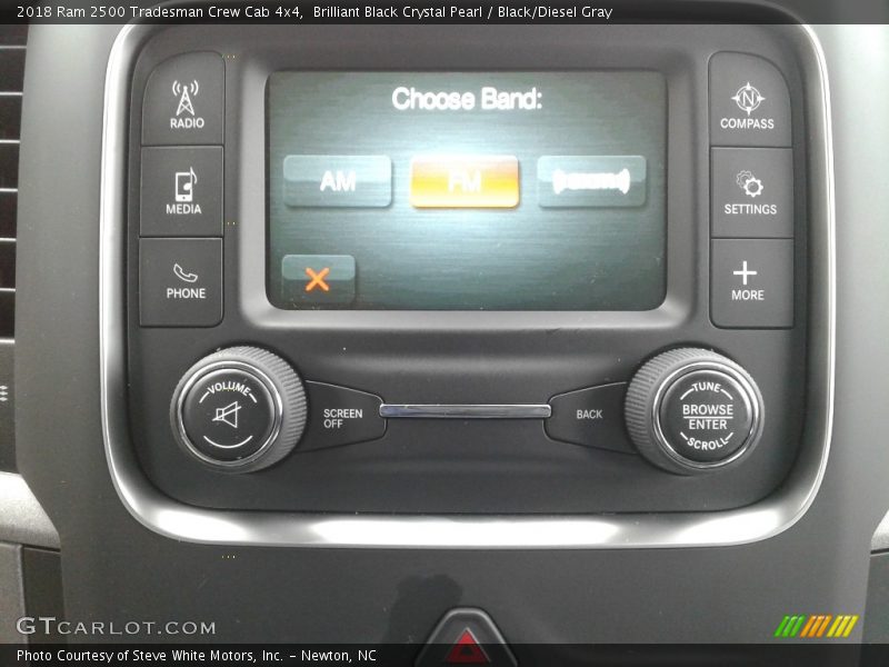 Brilliant Black Crystal Pearl / Black/Diesel Gray 2018 Ram 2500 Tradesman Crew Cab 4x4