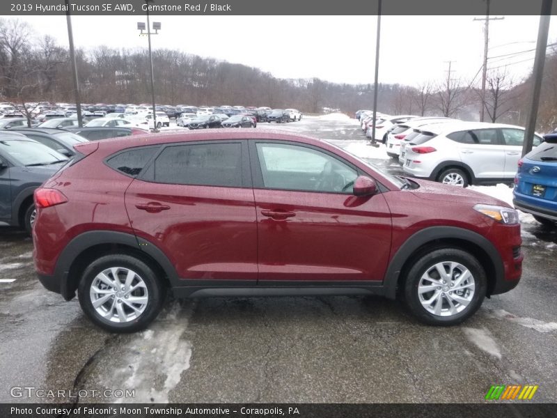 Gemstone Red / Black 2019 Hyundai Tucson SE AWD
