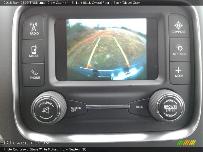 Brilliant Black Crystal Pearl / Black/Diesel Gray 2018 Ram 2500 Tradesman Crew Cab 4x4