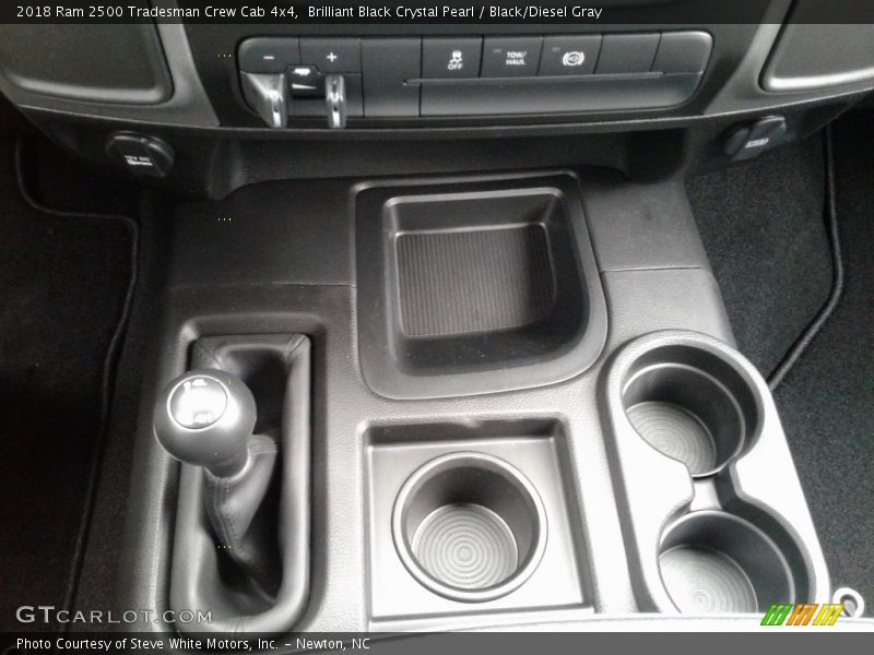 Brilliant Black Crystal Pearl / Black/Diesel Gray 2018 Ram 2500 Tradesman Crew Cab 4x4