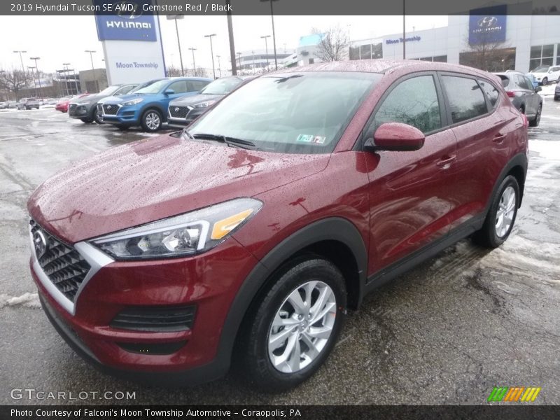 Gemstone Red / Black 2019 Hyundai Tucson SE AWD