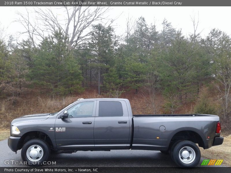 Granite Crystal Metallic / Black/Diesel Gray 2018 Ram 3500 Tradesman Crew Cab 4x4 Dual Rear Wheel