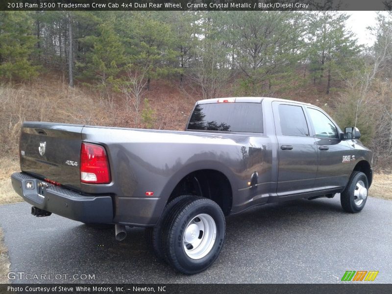 Granite Crystal Metallic / Black/Diesel Gray 2018 Ram 3500 Tradesman Crew Cab 4x4 Dual Rear Wheel