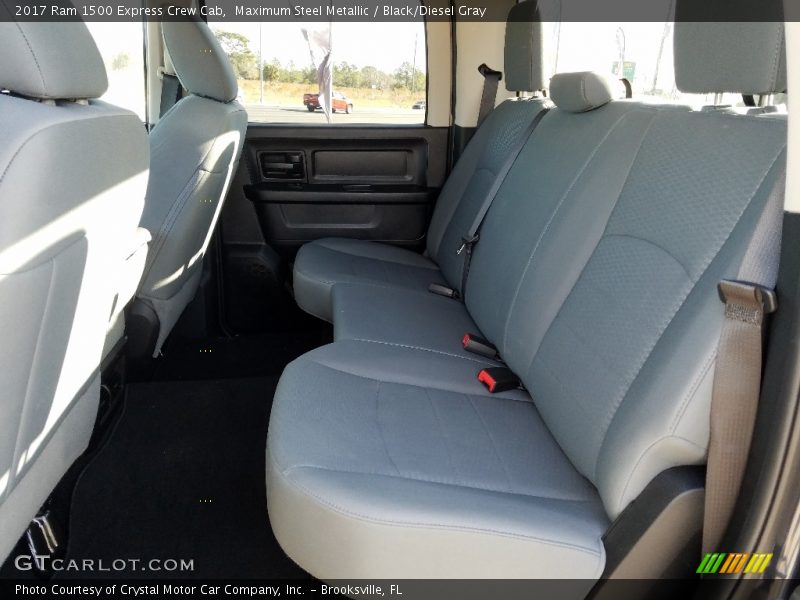 Maximum Steel Metallic / Black/Diesel Gray 2017 Ram 1500 Express Crew Cab