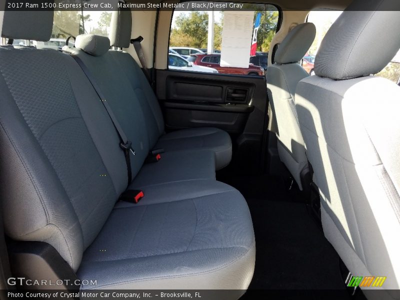 Maximum Steel Metallic / Black/Diesel Gray 2017 Ram 1500 Express Crew Cab