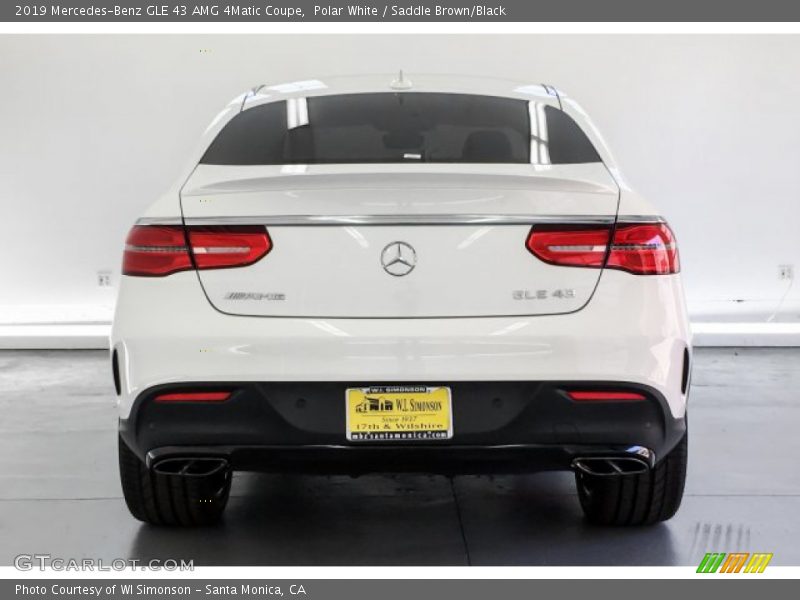 Polar White / Saddle Brown/Black 2019 Mercedes-Benz GLE 43 AMG 4Matic Coupe