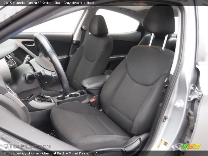 Shale Gray Metallic / Black 2015 Hyundai Elantra SE Sedan