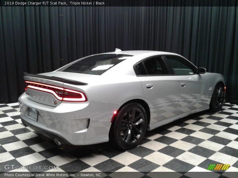 Triple Nickel / Black 2019 Dodge Charger R/T Scat Pack