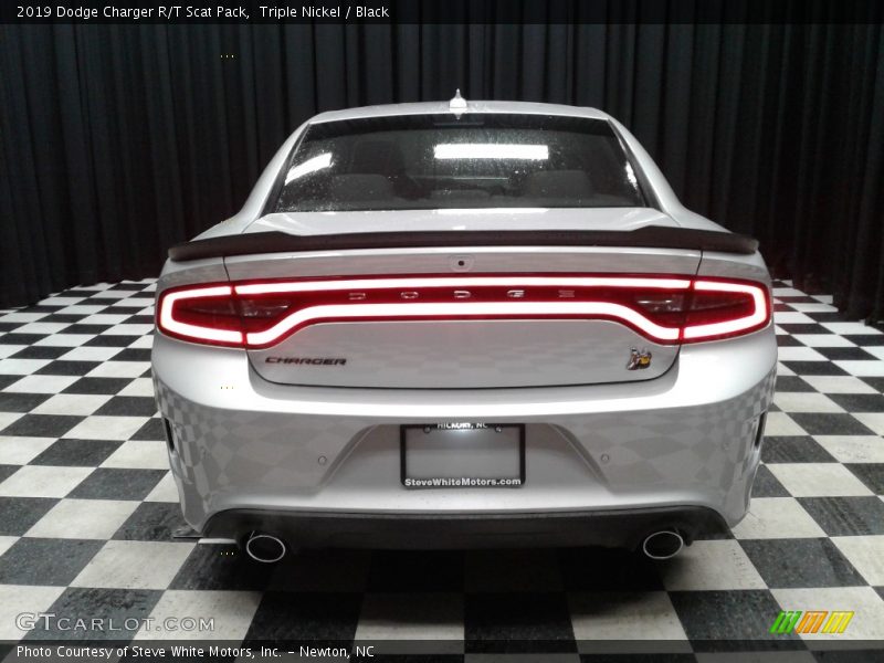 Triple Nickel / Black 2019 Dodge Charger R/T Scat Pack
